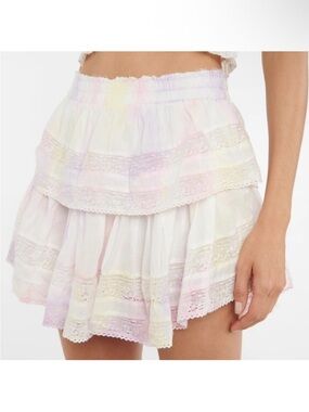 LoveShackFancy Ruffle Mini Skirt